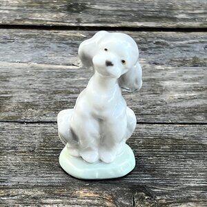 Lladro A Friend For Life Poodle Puppy Dog Society #7685 Porcelain Figurine Box